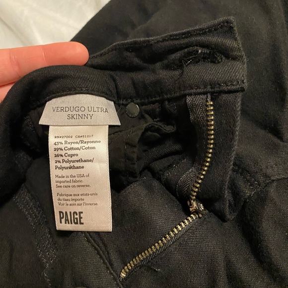 PAIGE VERDUGO ULTRA
SKINNY JEANS - Picture 5 of 8